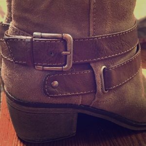 Sonoma leather moto booties
